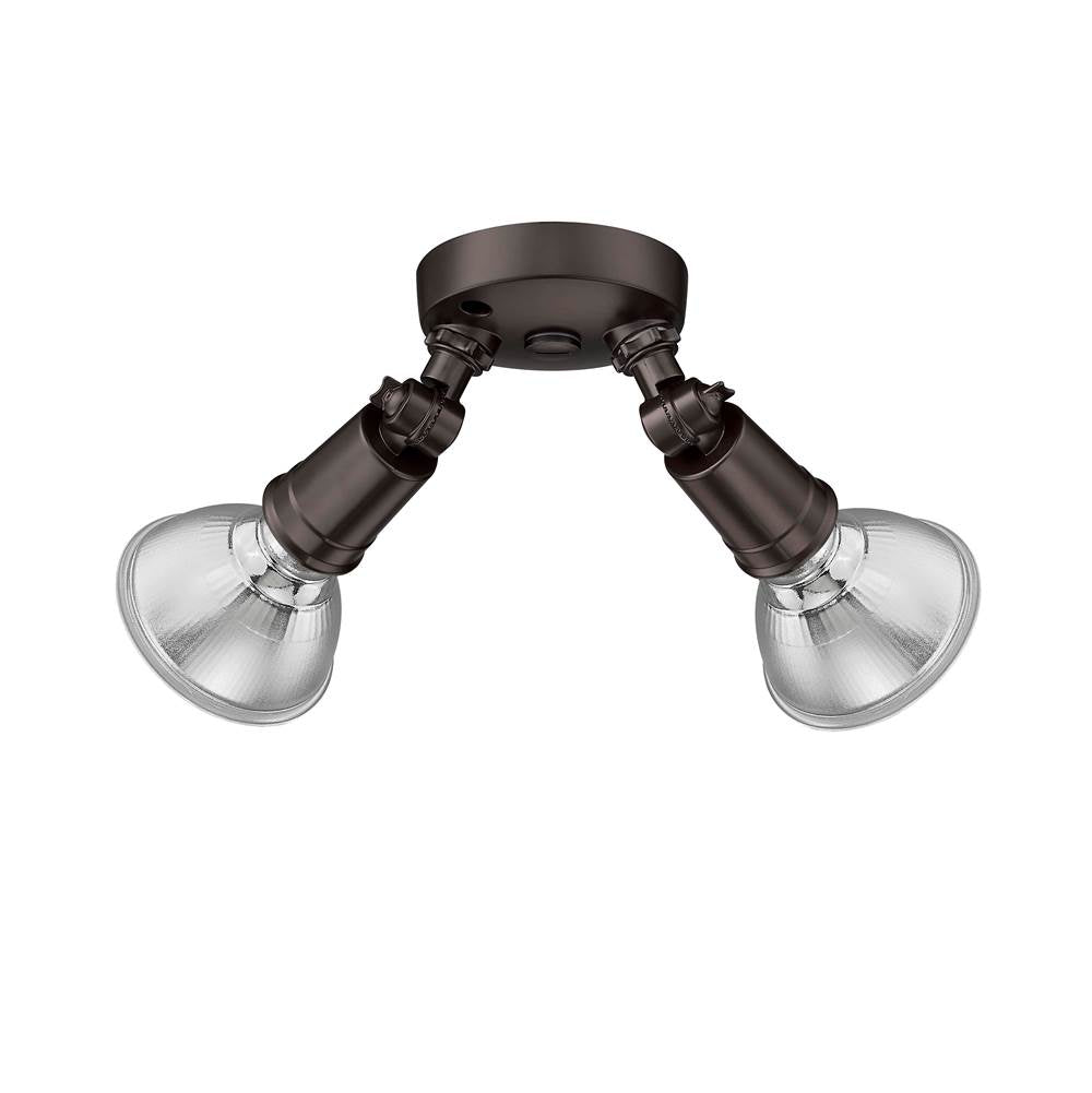 Millennium Lighting 16002-PBZ Powder Coated Bronze Security Flood Lights Image 6