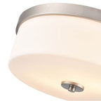 Millennium Lighting 214102-BN Brushed Nickel Laphia 13.25'' Wide 2-light Flushmount - Brushed Nickel Image 3