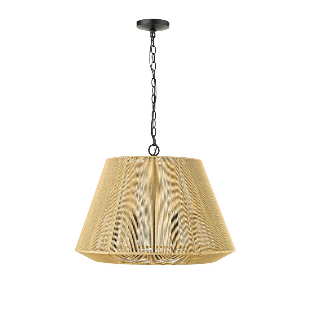 Millennium Lighting 20606-MB Matte Black Pendant Light Image 1