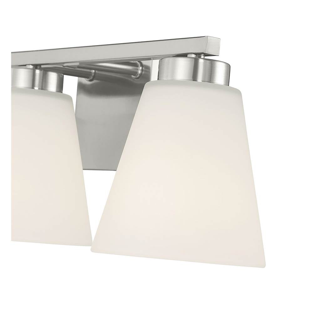 Millennium Lighting 64003WG-BN Brushed Nickel Strayhan 22'' Wide 3-light Vanity Image 5