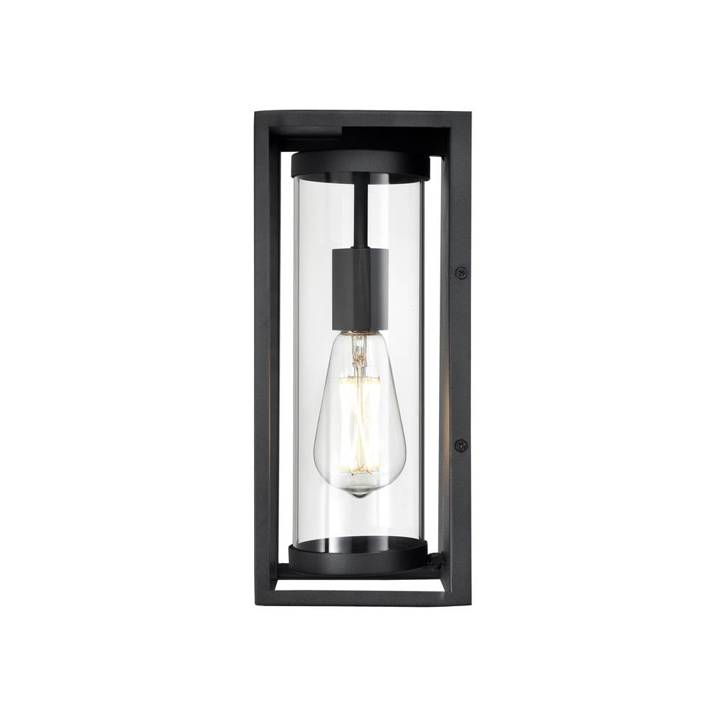 Millennium Lighting 91601-TBK Textured Black Outdoor Wall Sconce Image 4