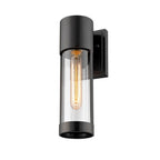 Millennium Lighting 8212-PBK Powder Coat Black Outdoor Wall Sconce Image 3