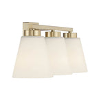 Millennium Lighting 64003WG-MG Modern Gold Strayhan 22'' Wide 3-light Vanity Image 7