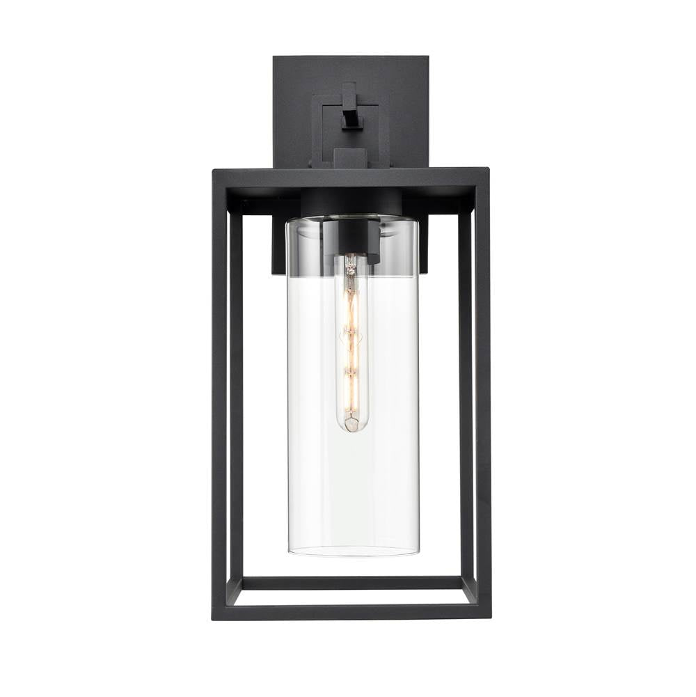 Millennium Lighting 93131-TBK Textured Black Outdoor Wall Sconce Image 1