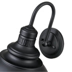 Millennium Lighting 81101-PBK Powder Coated Black Outdoor Wall Sconce Image 3