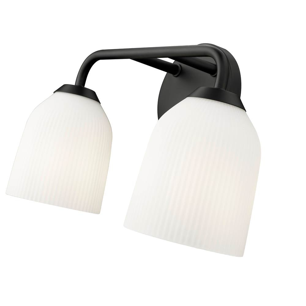 Millennium Lighting 22302-MB Matte Black Vanity Image 4