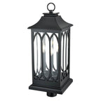 Millennium Lighting 88105-PBK Powder Coated Black Outdoor Post Lantern Image 5