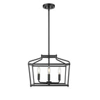 Millennium Lighting Nellita 16'' Wide 4-light Pendant - Matte Black
