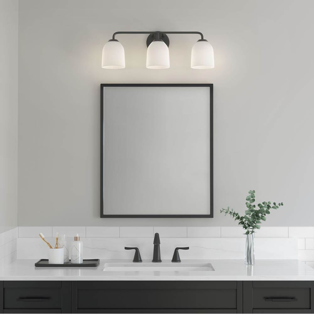 Millennium Lighting 22303-MB Matte Black Vanity Image 2