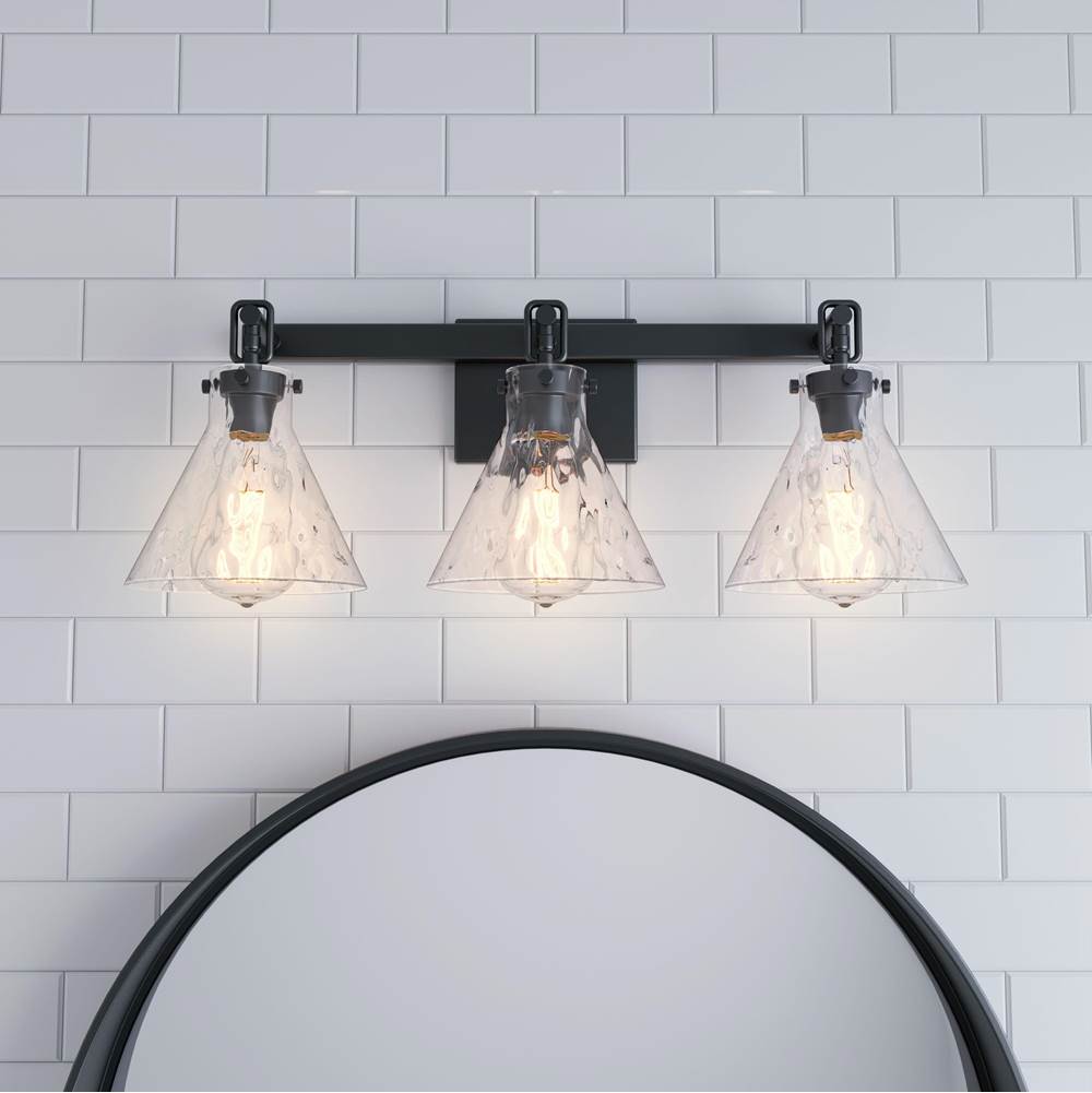 Millennium Lighting 20003-MB Matte Black Vanity Image 2