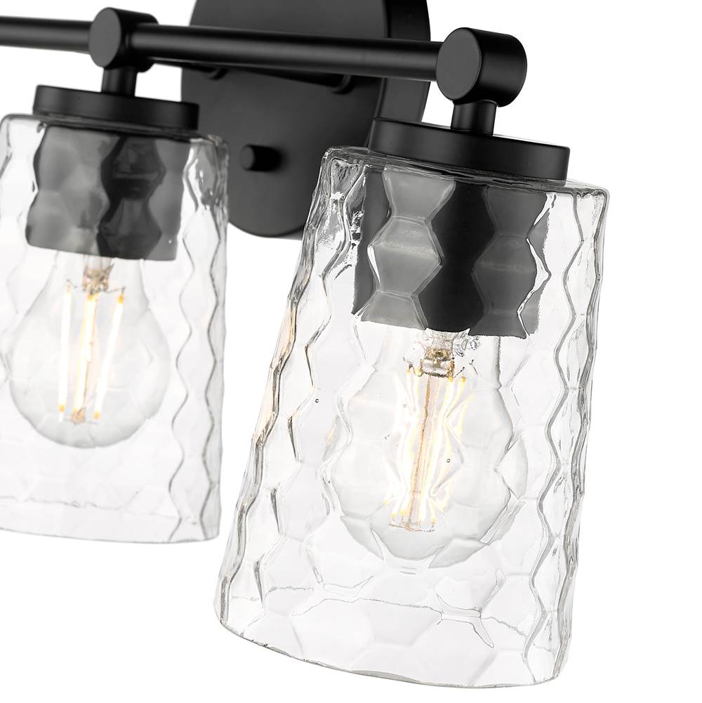 Millennium Lighting 9233-MB Matte Black Vanity Image 4