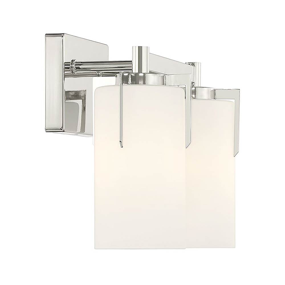 Millennium Lighting 65002-PN Polished Nickel Froselle 13.25'' Wide 2-light Vanity Image 7