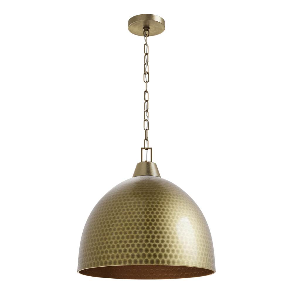 Millennium Lighting 99205-AGBR Aged Brass Pendant Light Image 1