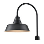Millennium Lighting RCLWS17-SB Satin Black Classic Warehouse Shade Image 3