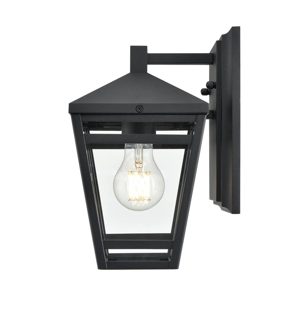 Millennium Lighting 82101-TBK Textured Black Outdoor Wall Sconce Image 4
