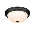 Millennium Lighting 4905-MB Matte Black Flushmount Ceiling Light Image 2