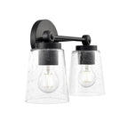 Millennium Lighting 22002-MB Matte Black Lauryn 13.5'' Wide 2-light Vanity - Matte Black Image 7
