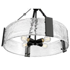Millennium Lighting 19404-MB Matte Black Rezi 24.25'' Wide 4-light Pendant - Matte Black Image 7