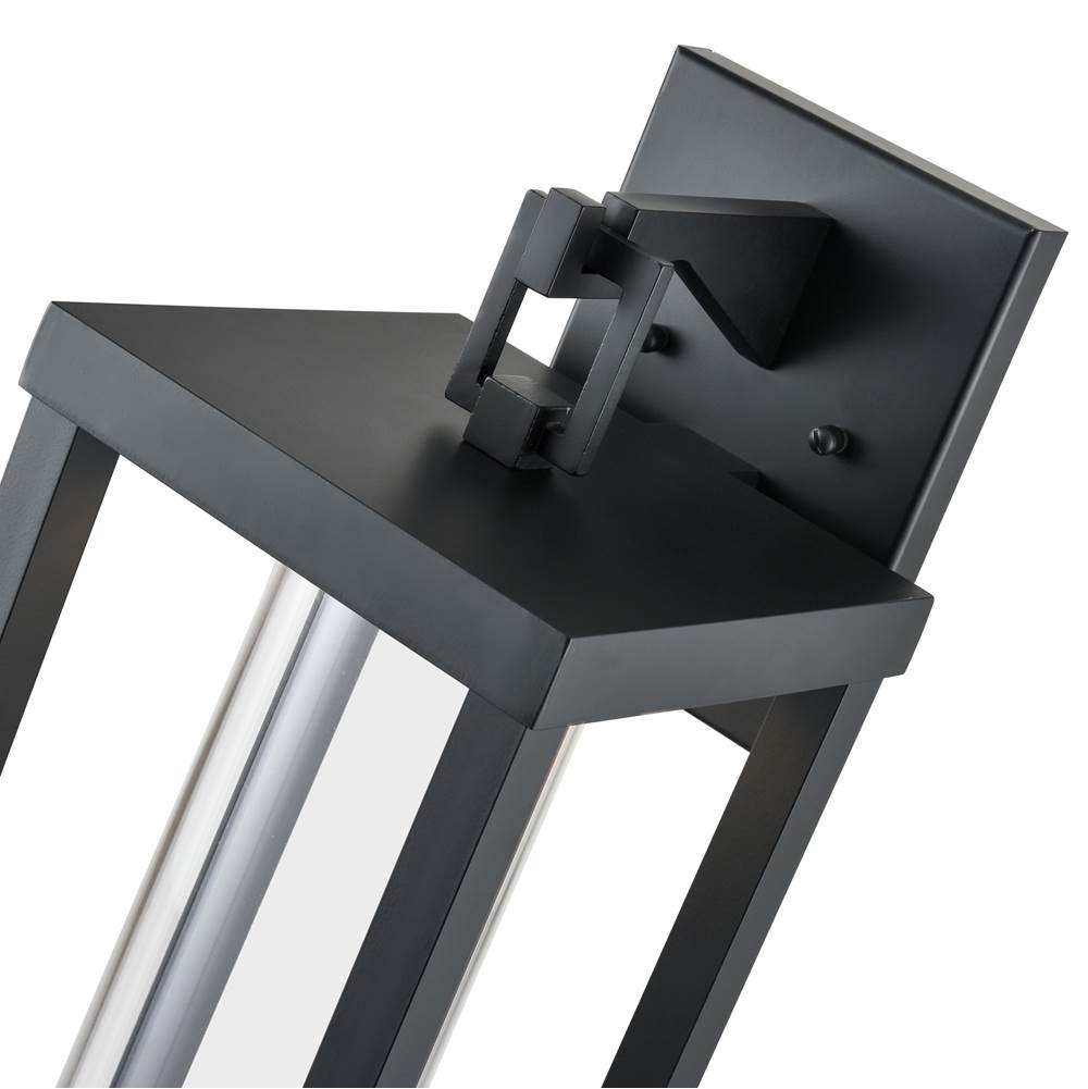 Millennium Lighting 89103-PBK Powder Coated Black Led Outdoor Wall Sconce Image 3
