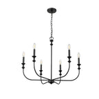 Millennium Lighting 29506-MB Matte Black Chandelier Ceiling Light Image 5