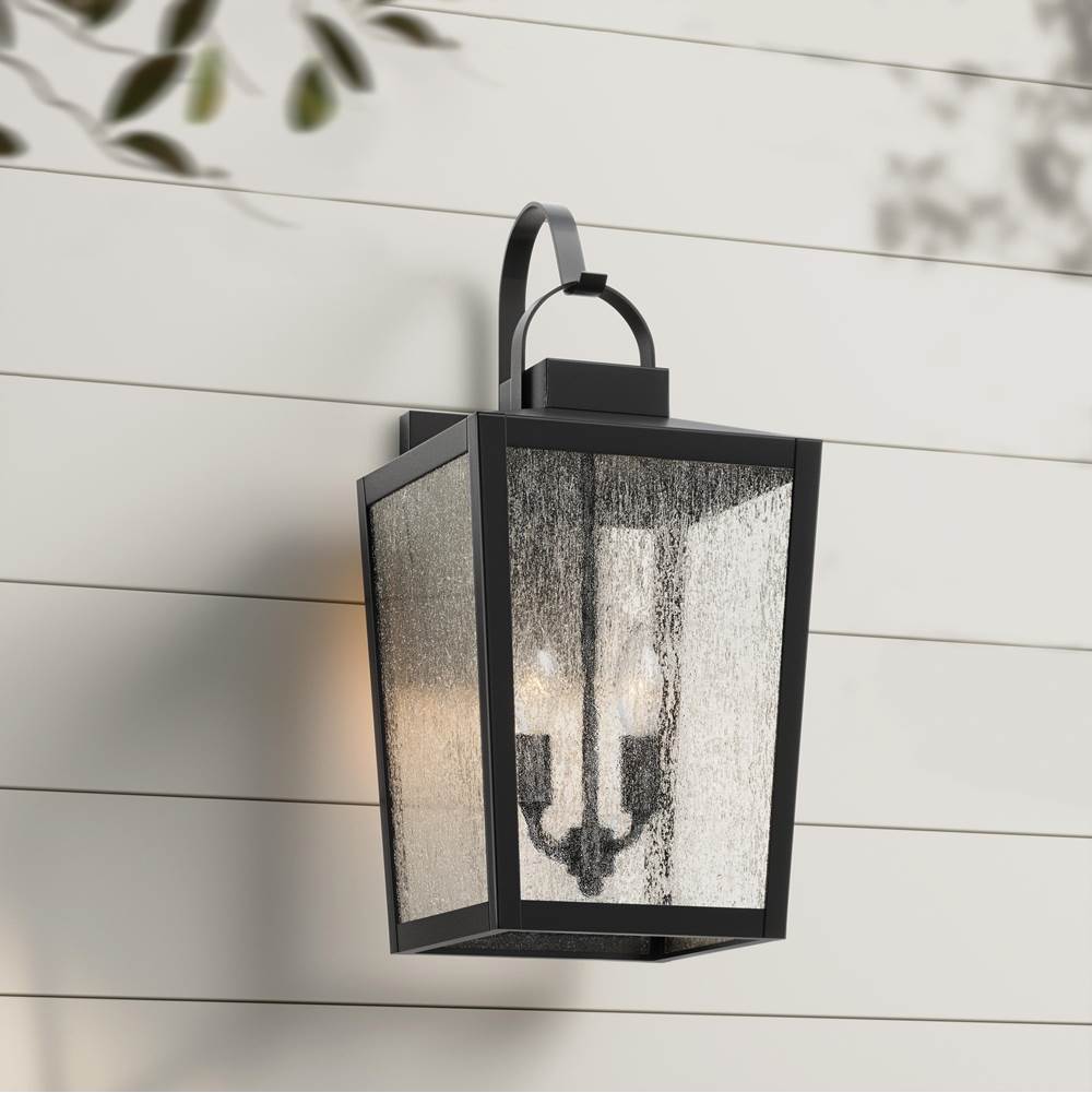 Millennium Lighting 42653-PBK Powder Coated Black Outdoor Wall Sconce Image 2