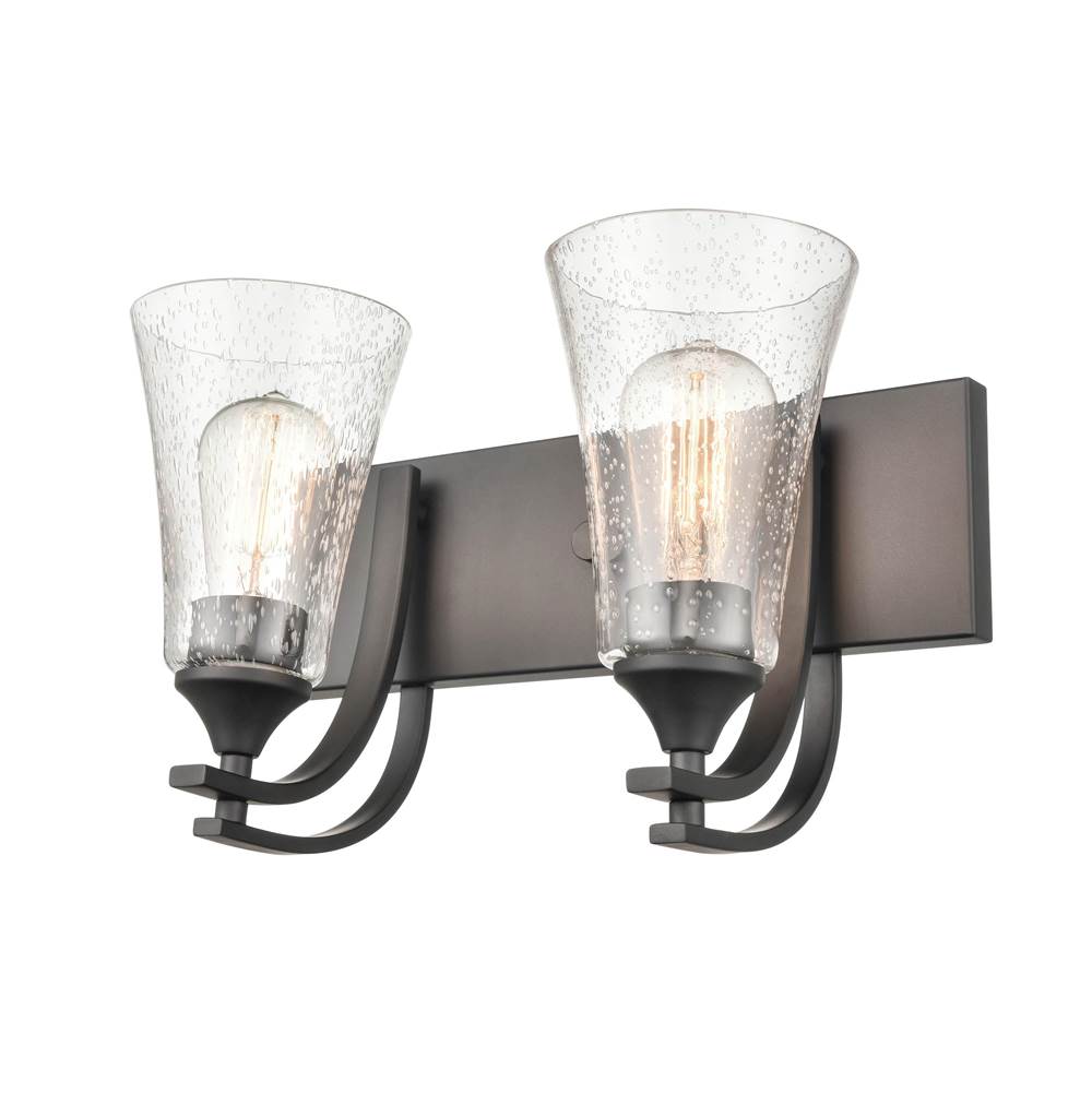 Millennium Lighting 1492-MB Matte Black Vanity Image 3