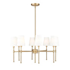 Millennium Lighting Adorra 30'' Wide 8-light Chandelier - Matte Black