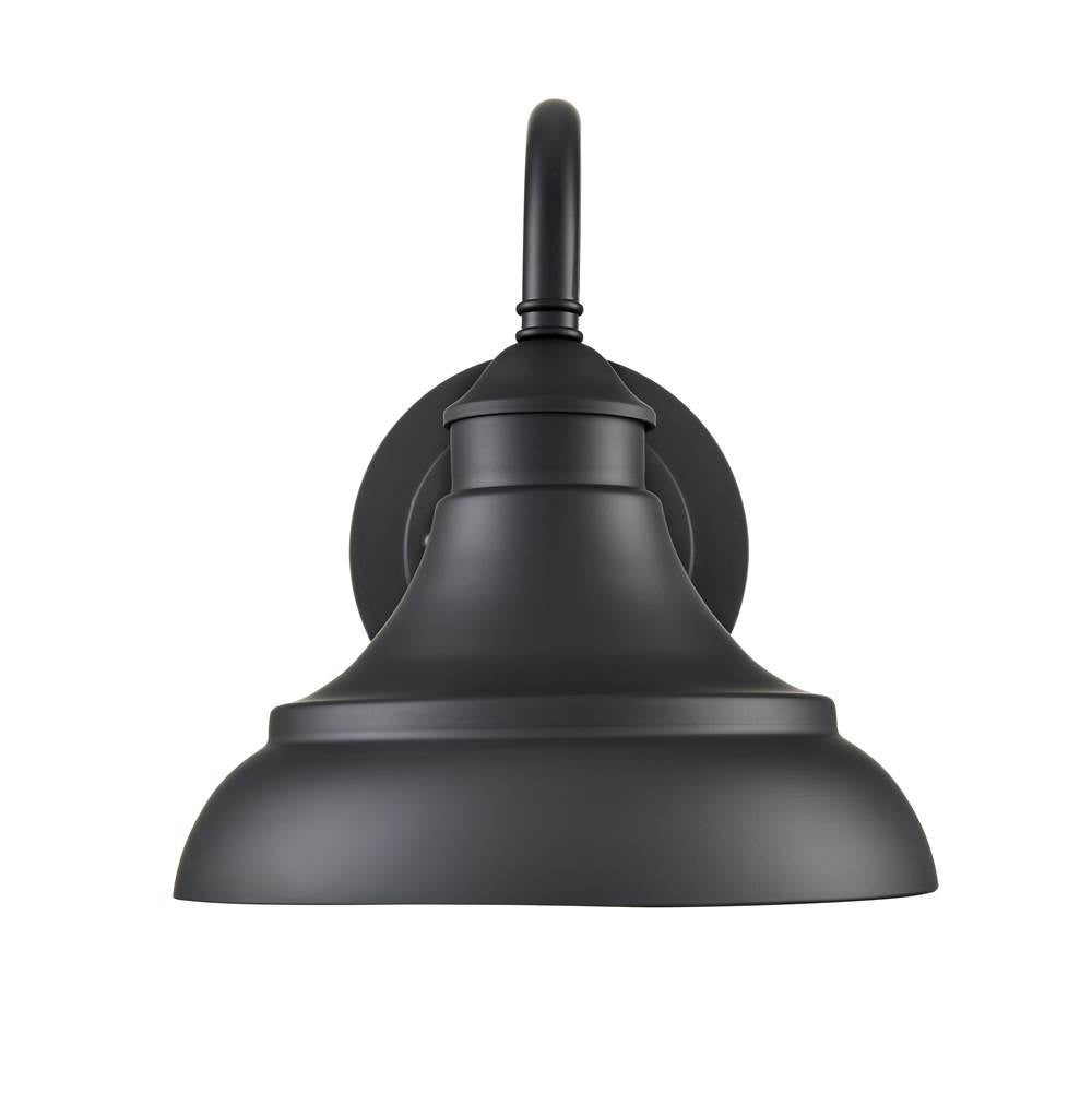 Millennium Lighting 87101-PBK Powder Coated Black Outdoor Wall Sconce Image 1