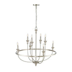 Millennium Lighting 28108-BN Brushed Nickel Chandelier Ceiling Light Image 4