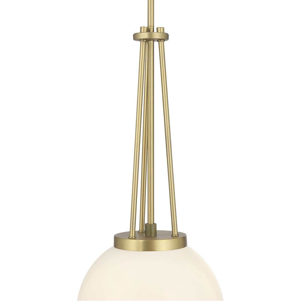 Millennium Lighting 65101-VB Vintage Brass Vellin 10'' Wide 1-light Pendant Image 6
