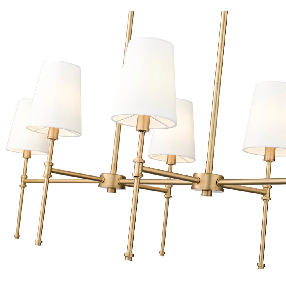 Millennium Lighting 16506-VB Vintage Brass Adorra 48'' Wide 6-light Chandelier - Vintage Brass Image 5