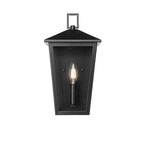 Millennium Lighting Munger 14'' High 1-light Outdoor Wall Sconce - Powder Coated Black