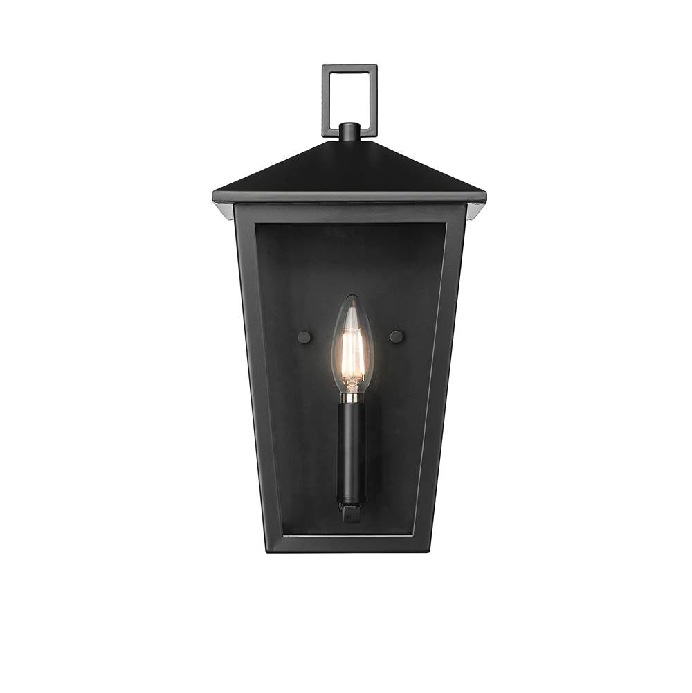Millennium Lighting Munger 14'' High 1-light Outdoor Wall Sconce - Powder Coated Black