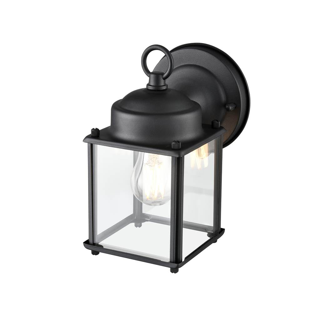 Millennium Lighting 210001-TBK Textured Black Outdoor Wall Sconce Image 4
