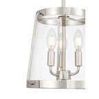 Millennium Lighting 230103-PN Polished Nickel Adabella 12.25'' Wide 3-light Semi-flush Mount Image 5