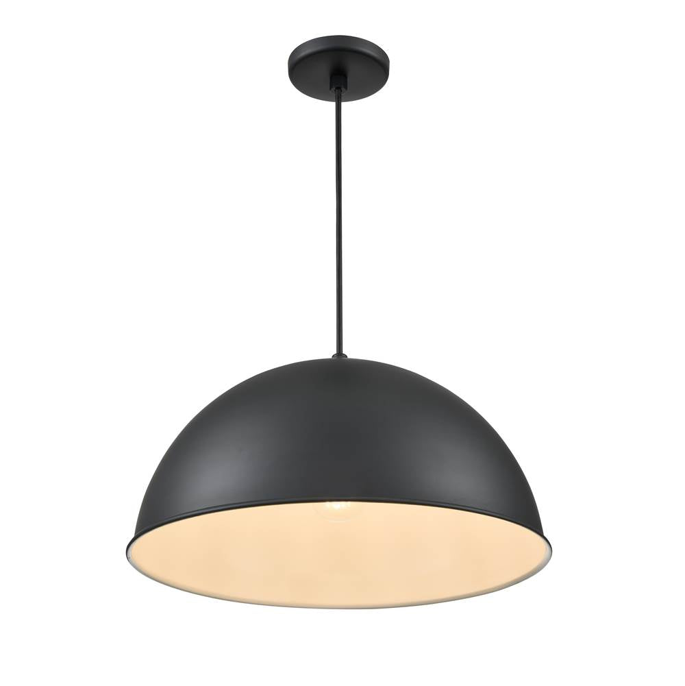 Millennium Lighting RWDBC18-SB Satin Black Cord Hung Wide Deep Bowl Image 7