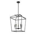 Millennium Lighting 19005-MB Matte Black Nellita 18'' Wide 5-light Pendant - Matte Black Image 1