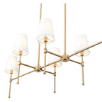 Millennium Lighting 16506-VB Vintage Brass Adorra 48'' Wide 6-light Chandelier - Vintage Brass Image 7
