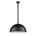 Millennium Lighting RWDBS18-SB Satin Black Wide Deep Bowl Image 4