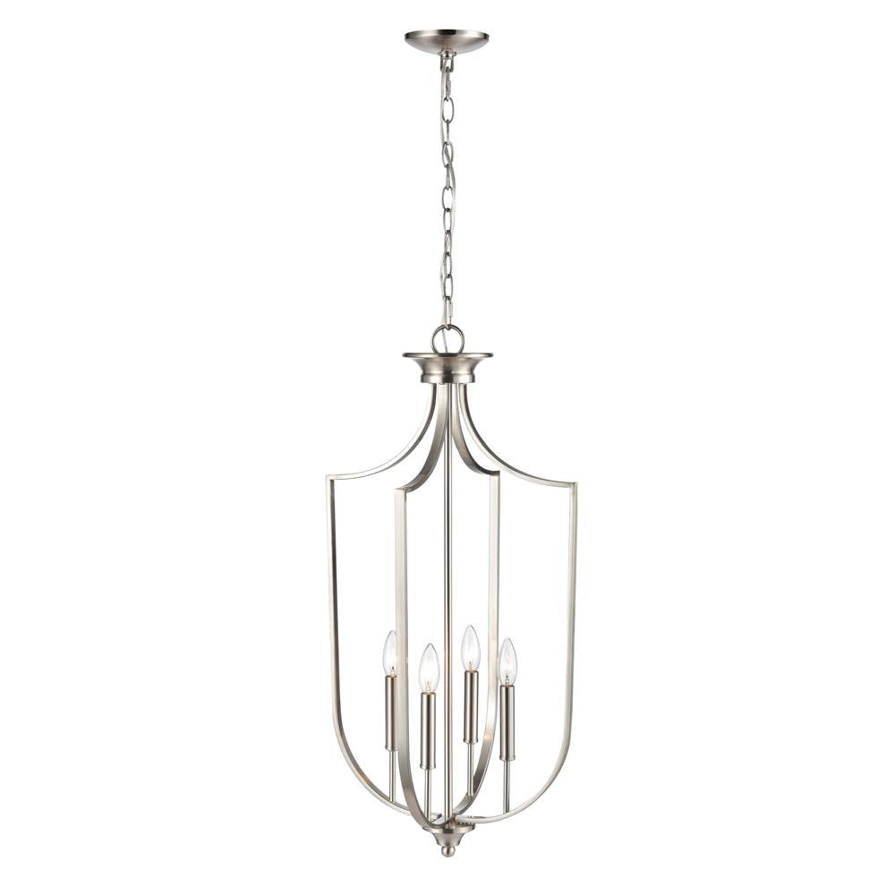 Millennium Lighting 9837-BN Brushed Nickel Pendant Light Image 1
