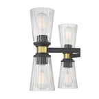 Millennium Lighting 9312-MB/VB Matte Black Lustria  29.5'' Wide 12-light Chandelier Image 6
