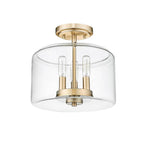 Millennium Lighting 46923-MG Modern Gold Semi-flush Ceiling Mount Image 4