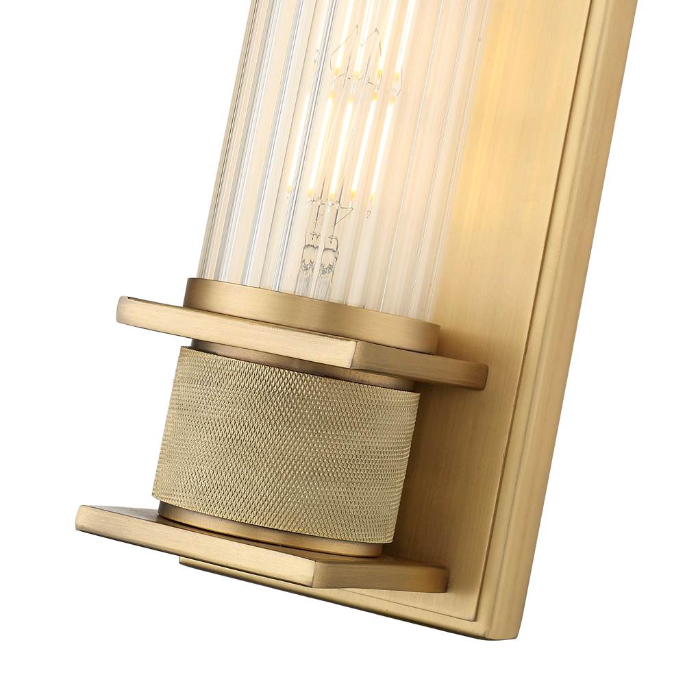 Millennium Lighting 28601-VB Vintage Brass Wall Sconce Image 3