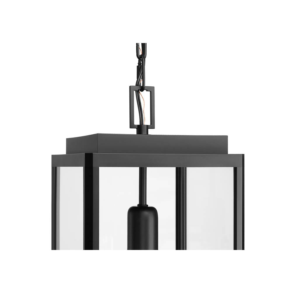 Millennium Lighting 902301-PBK Powder Coated Black Alpharetta 7.5'' 1-light Outdoor Hanging Lantern - Powder Coated Black Image 5