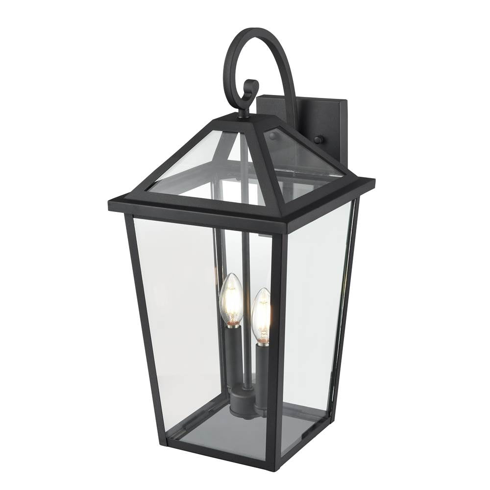 Millennium Lighting 91422-TBK Textured Black Outdoor Wall Sconce Image 4