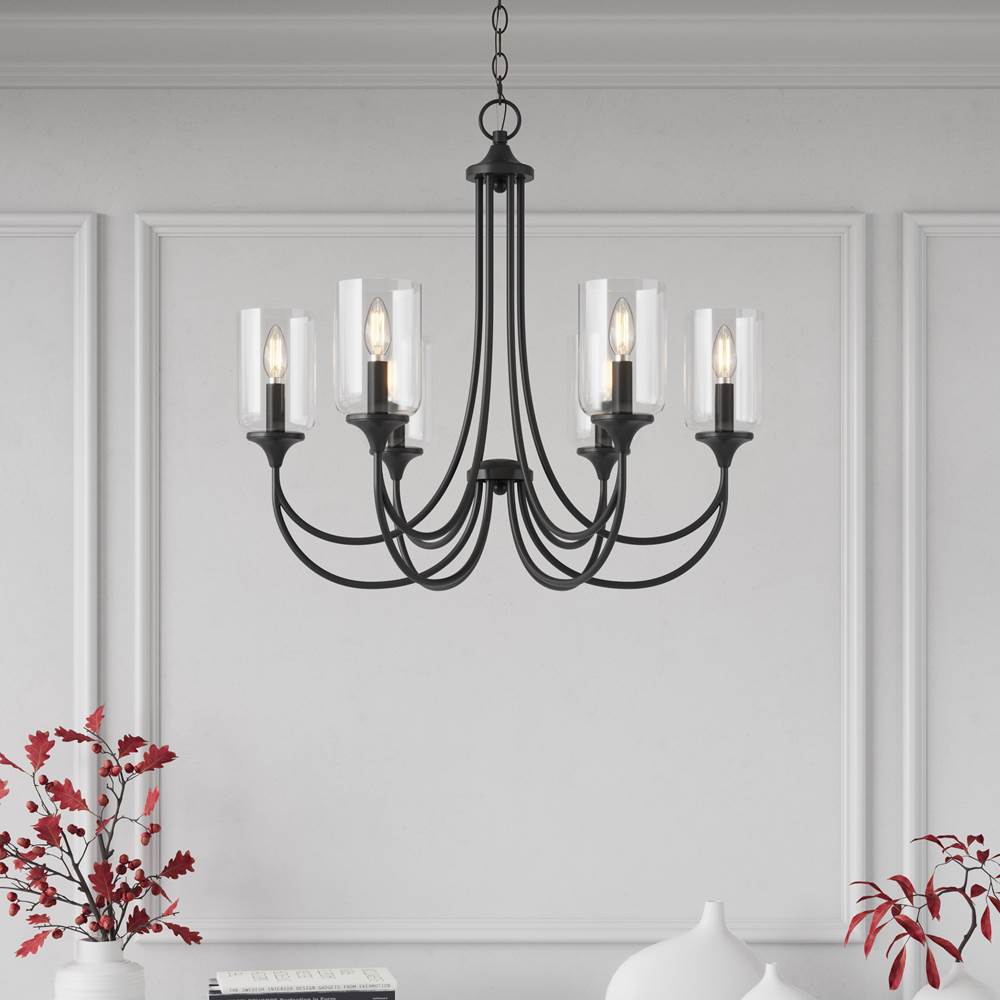 Millennium Lighting 22405-MB Matte Black Chandelier Ceiling Light Image 2