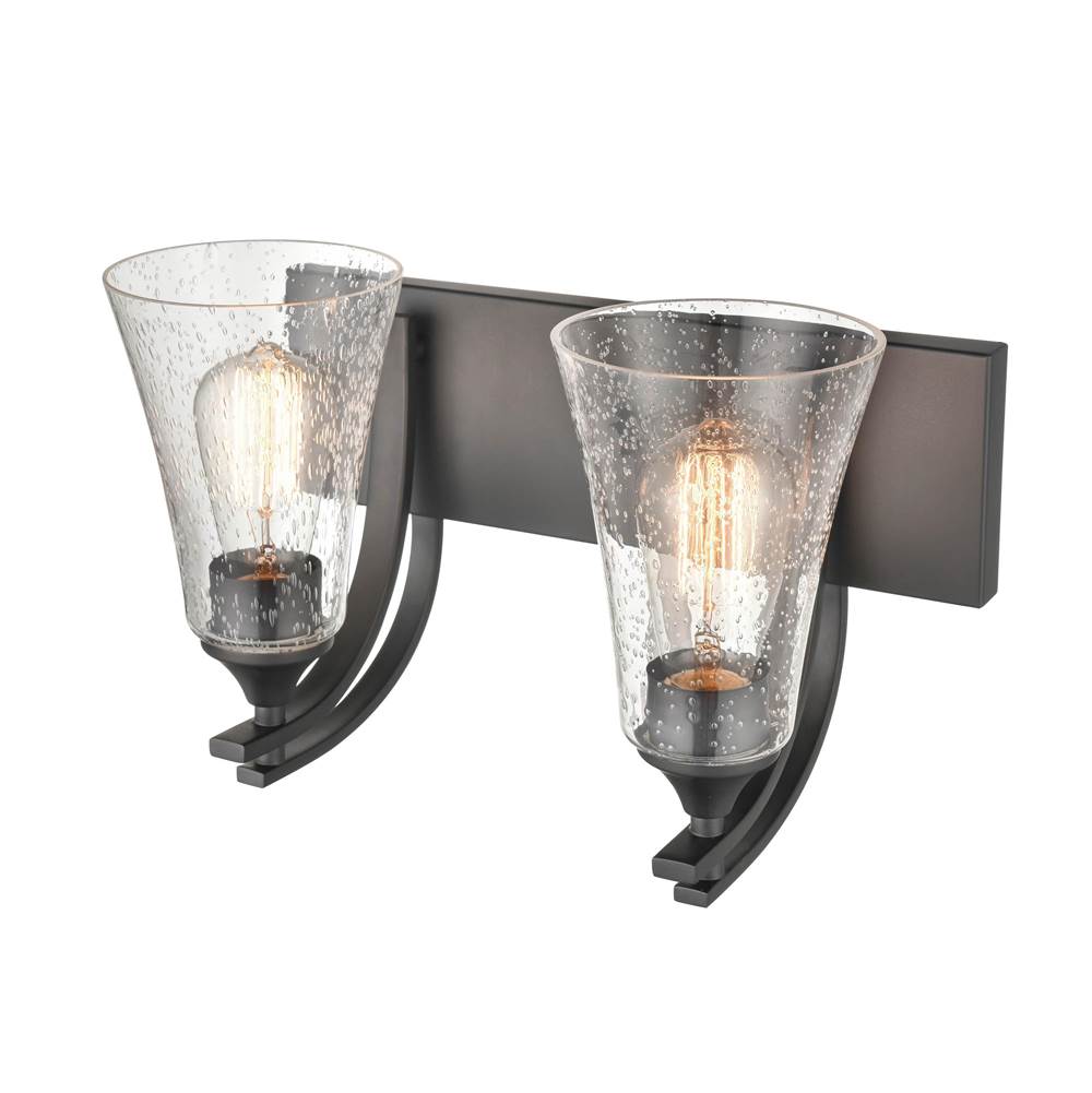 Millennium Lighting 1492-MB Matte Black Vanity Image 2