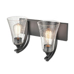 Millennium Lighting 1492-MB Matte Black Vanity Image 2
