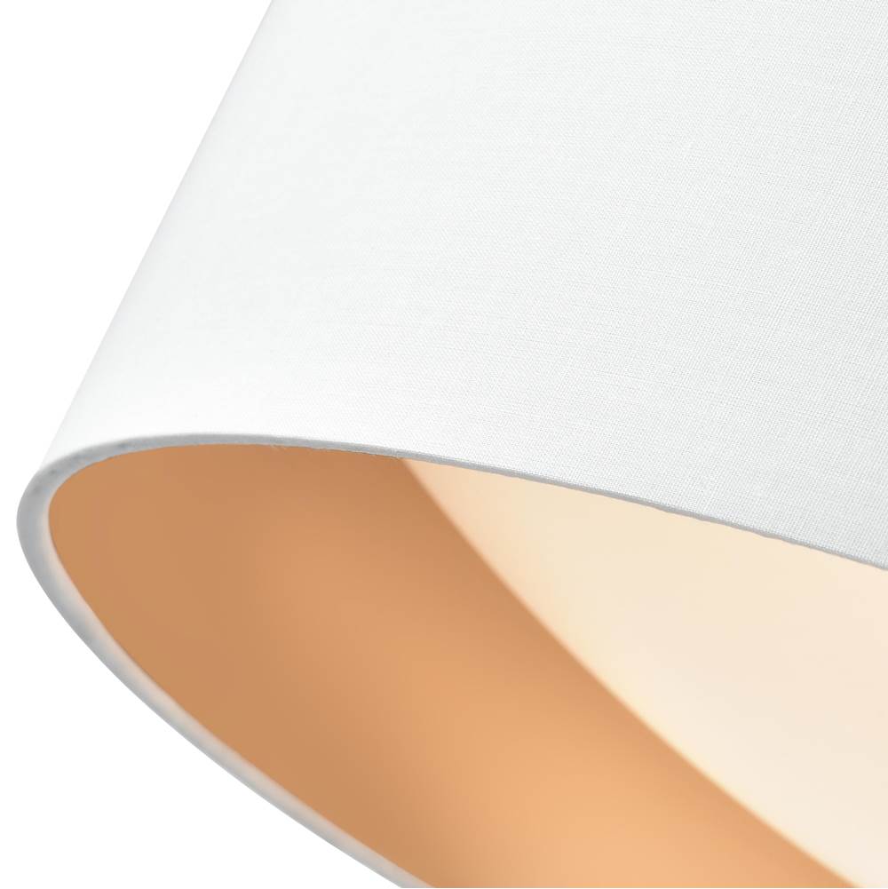 Millennium Lighting 4531-WH White Rosata 16'' Wide Led Flushmount Light - White Image 4
