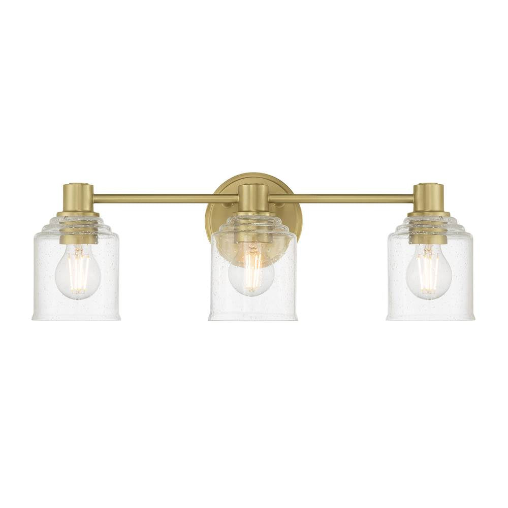 Millennium Lighting 202103-VB Vintage Brass Vessair 22.5'' Wide 3-light Vanity Image 6
